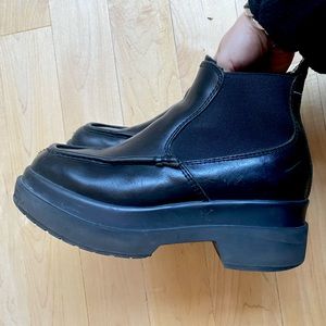 MM6 Platform Chelsea Boots